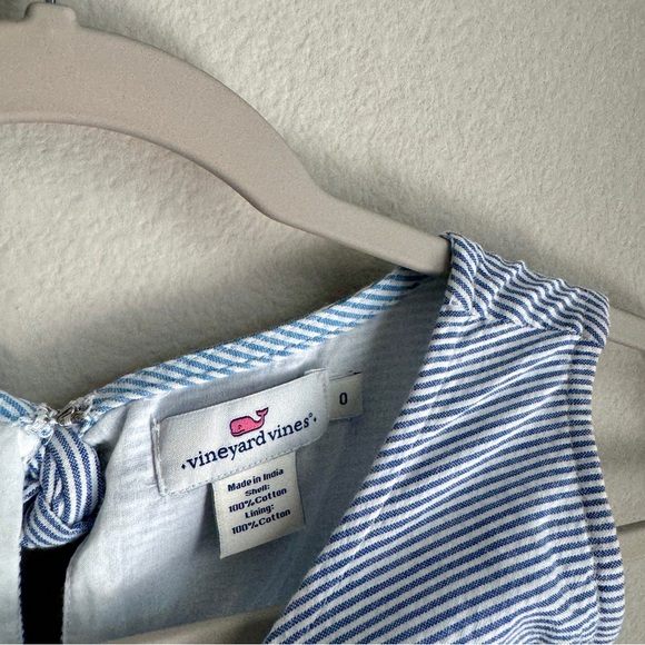 Vineyard Vines Seersucker Shift Derby Dress - Picture 4 of 4